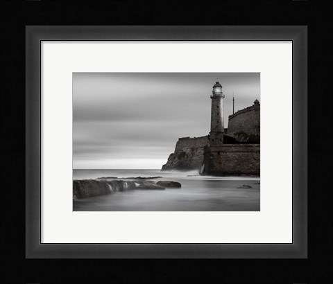Framed Morrow Lightnhouse Print