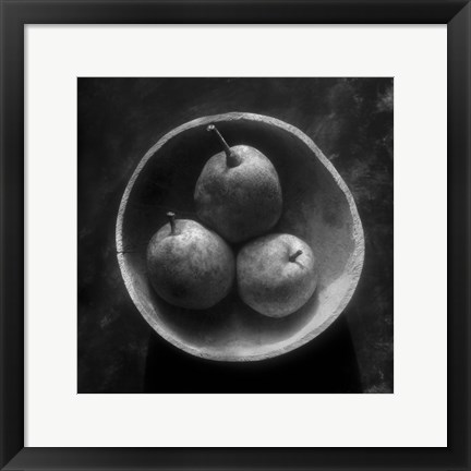 Framed Circulo de peras Print