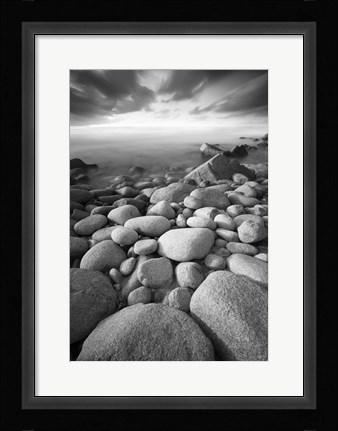 Framed Piedras Bolas 1 Print
