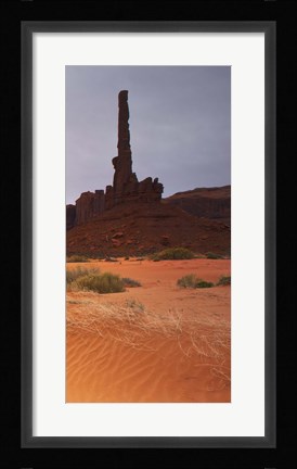 Framed Monument Valley Panorama 1 3 of 3 Print