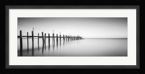 Framed China Camp Panoramic Print