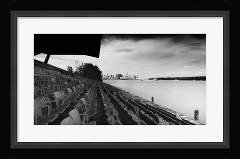 Framed Vanishing Point I Print