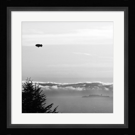 Framed Escape from Alcatraz Print