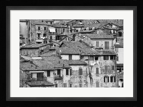 Framed San Griminiano Texture Print