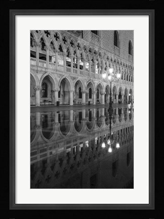 Framed Venetia Reflection Print