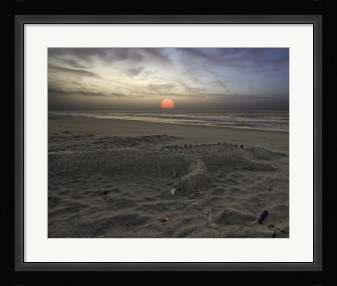 Framed How it ends Print