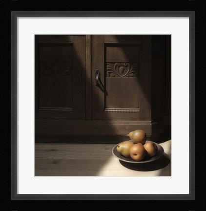 Framed Pears Print