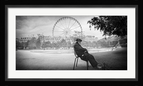 Framed Dreaming in Paris Print