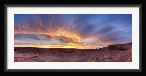 Framed Fire Clean Print