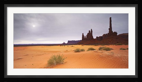 Framed Monument Valley Panorama 1 Print