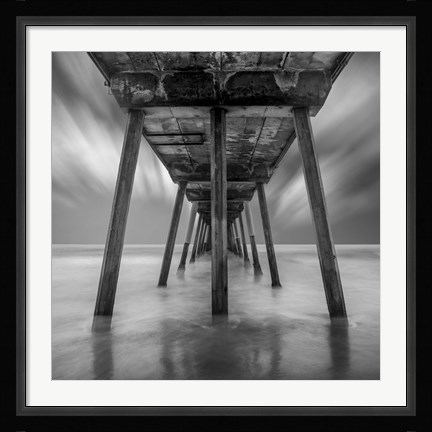 Framed Muelle Triangular Flat Print