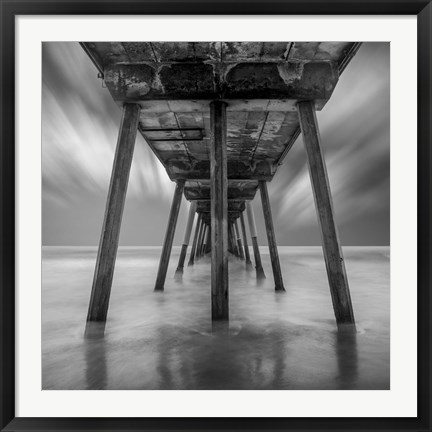 Framed Muelle Triangular Flat Print