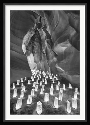 Framed Candle Canyon II Print
