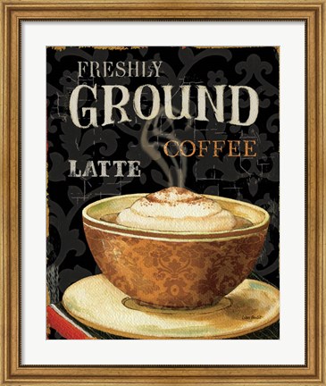 Framed Today&#39;s Coffee II Print