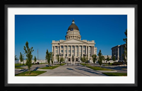 Framed Utah State Capitol Building, Salt Lake City Print