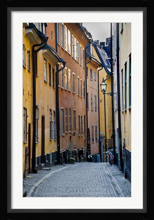 Framed Gamla Stan, Stockholm, Sweden Print
