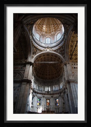 Framed Interiors of Como Cathedral, Como, Lombardy, Italy Print