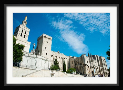 Framed Cathedrale Notre-Dame des Doms d'Avignon, Palais des Papes, Avignon, Vaucluse, Provence-Alpes-Cote d'Azur, France Print