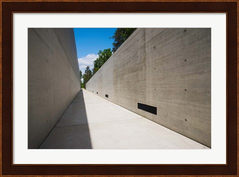 Framed WW2 Concentration Camp Memorial, Lower Saxony, Germany Print