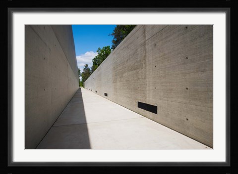 Framed WW2 Concentration Camp Memorial, Lower Saxony, Germany Print