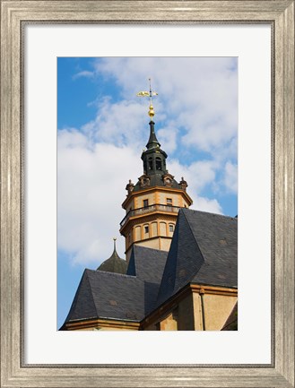 Framed Low angle view of a church, Nikolaikirche, Leipzig, Saxony, Germany Print