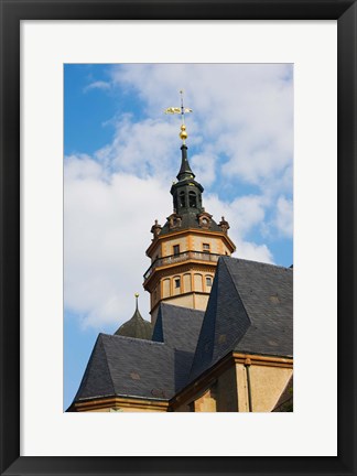 Framed Low angle view of a church, Nikolaikirche, Leipzig, Saxony, Germany Print