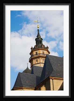 Framed Low angle view of a church, Nikolaikirche, Leipzig, Saxony, Germany Print