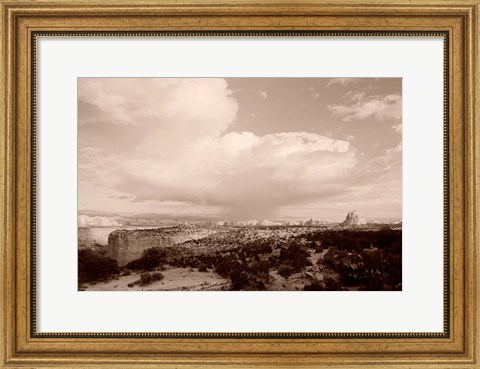 Framed Capitol Reef National Park, Utah (sepia) Print
