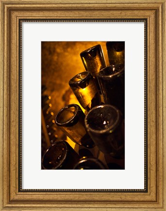 Framed Moet and Chandon champagne winery champagne cellars, Epernay, Marne, Champagne-Ardenne, France Print
