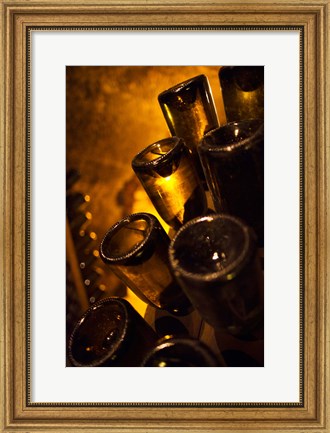 Framed Moet and Chandon champagne winery champagne cellars, Epernay, Marne, Champagne-Ardenne, France Print