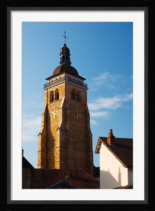 Framed Low angle view of a church, Eglise Saint-Just d'Arbois, Arbois, Jura, Franche-Comte, France Print
