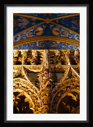Framed Interior Detail, Cathedrale Sainte-Cecile, Albi, Tarn, Midi-Pyrenees, France Print