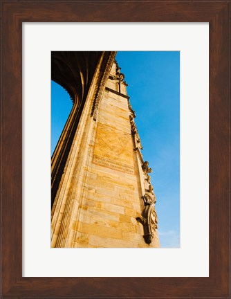 Framed Low angle view of Cathedrale Sainte-Cecile, Albi, Tarn, Midi-Pyrenees, France Print