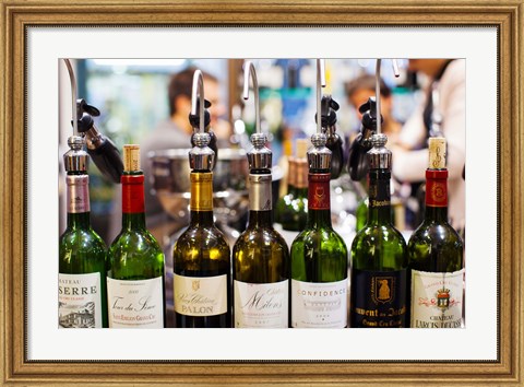 Framed Wine tasting, Saint-Emilion, Gironde, Aquitaine, France Print