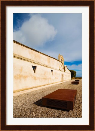 Framed Chateau Pichon Longueville Baron winery at Pauillac, Haut Medoc, Gironde, Aquitaine, France Print