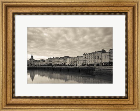 Framed Old Port, La Rochelle, Charente-Maritime, Poitou-Charentes, France Print