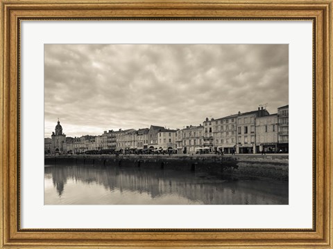 Framed Old Port, La Rochelle, Charente-Maritime, Poitou-Charentes, France Print