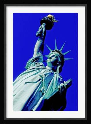 Framed Statue Of Liberty, New York City Print