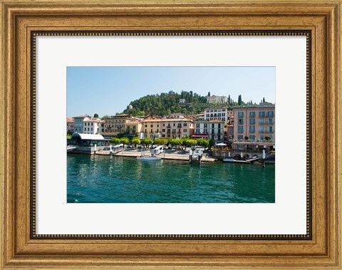 Framed Bellagio, Lake Como, Lombardy, Italy Print