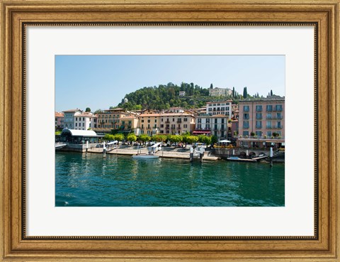 Framed Bellagio, Lake Como, Lombardy, Italy Print