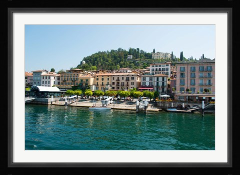 Framed Bellagio, Lake Como, Lombardy, Italy Print