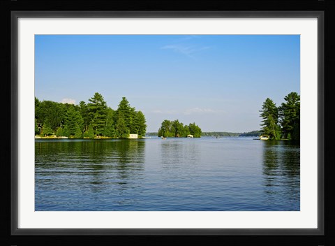 Framed Lake Muskoka, Ontario, Canada Print