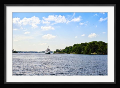 Framed Lake Muskoka, Gravenhurst Bay, Ontario, Canada Print