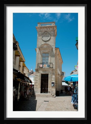 Framed Museum of popular arts, Musee Baroncelli, Avenue Victor Hugo, Saintes-Maries-De-La-Mer, Provence-Alpes-Cote d'Azur, France Print