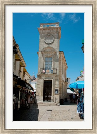 Framed Museum of popular arts, Musee Baroncelli, Avenue Victor Hugo, Saintes-Maries-De-La-Mer, Provence-Alpes-Cote d&#39;Azur, France Print
