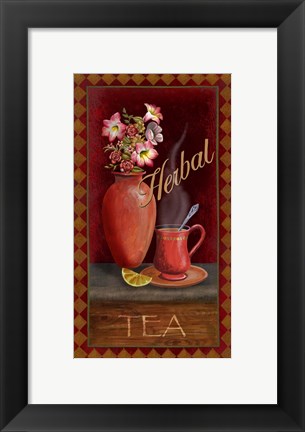 Framed Herbal Tea Print
