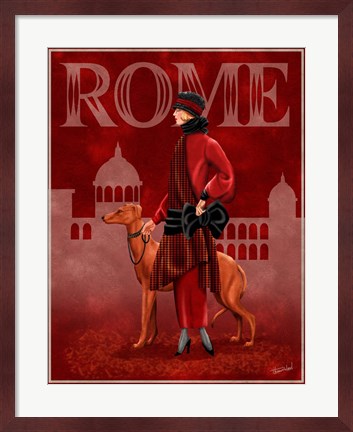Framed Rome Print