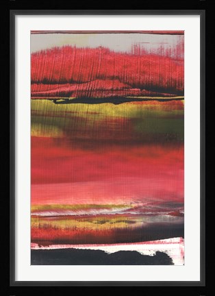 Framed Magenta Solstice II Print