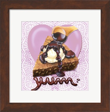 Framed ChocolateYum Print