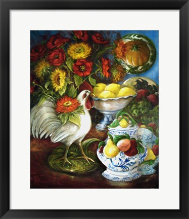 Framed Majolica Collection Print